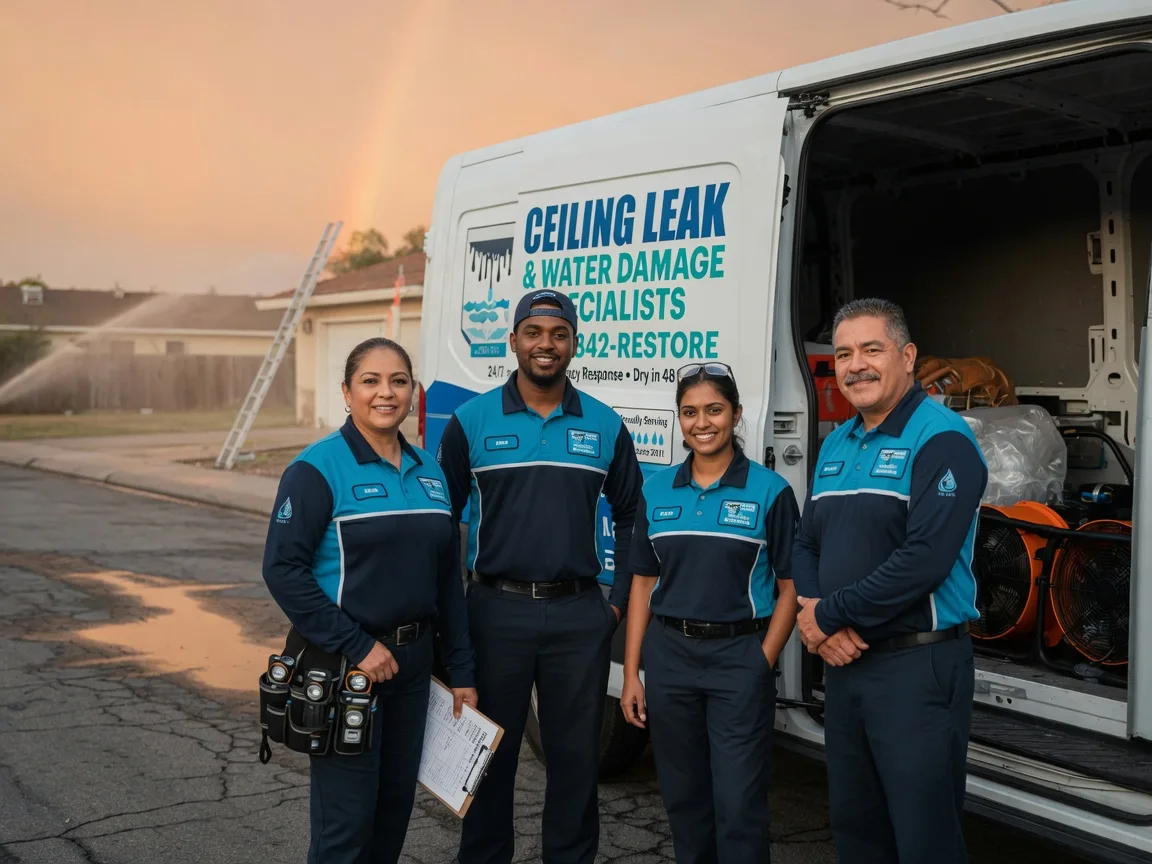 Ceiling Leak Cleanup company in Sunbright, TN