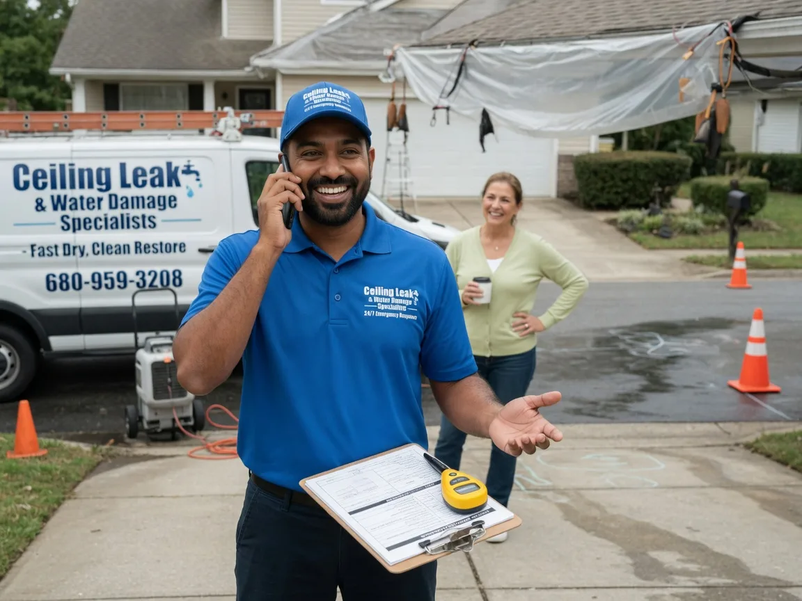 Ceiling Leak Cleanup Sunbright, TN FAQs